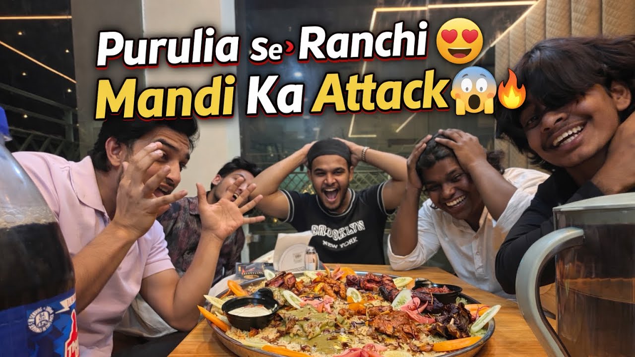 Purulia Se Ranchi 😎 | 6 Dost vs 1 Badi Mandi 😳 Kaun Jeeta? 😅 | Ramzan ( Day- 03)