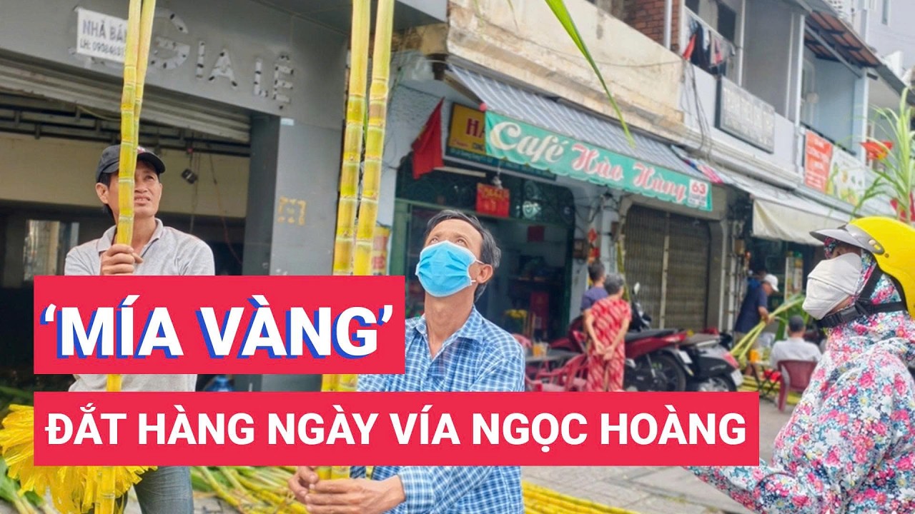 ‘Mía vàng’ đắt hàng ngày vía Ngọc Hoàng