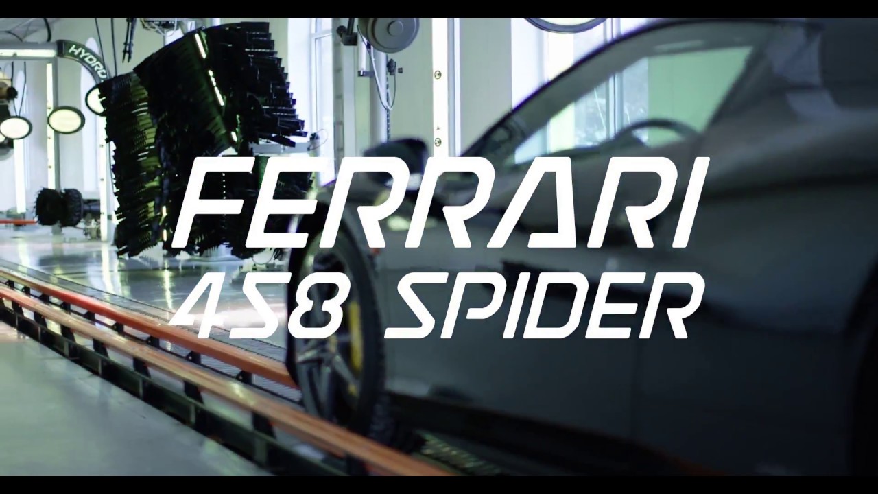 SPINLITE Equipment &ndash; FERRARI 458 Wash &ndash; Belanger Inc.
