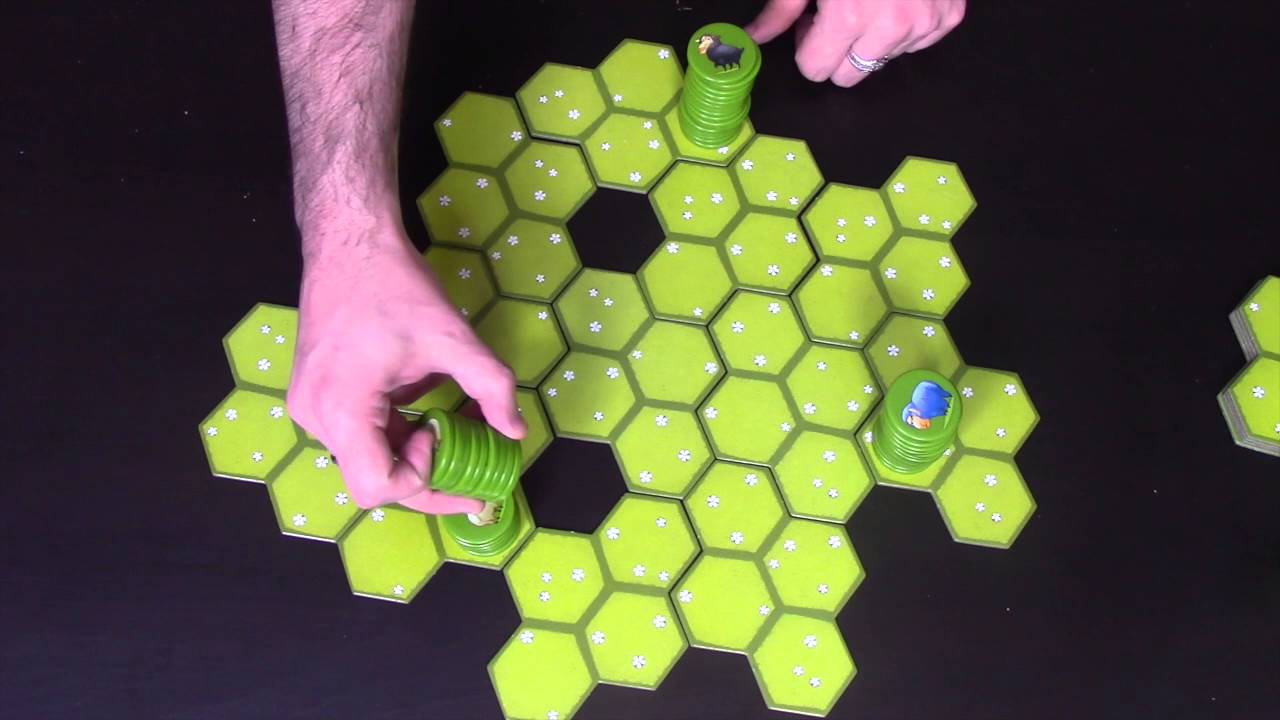 Battle Sheep - A Dice Cup 'how to play' video by Steve Raine