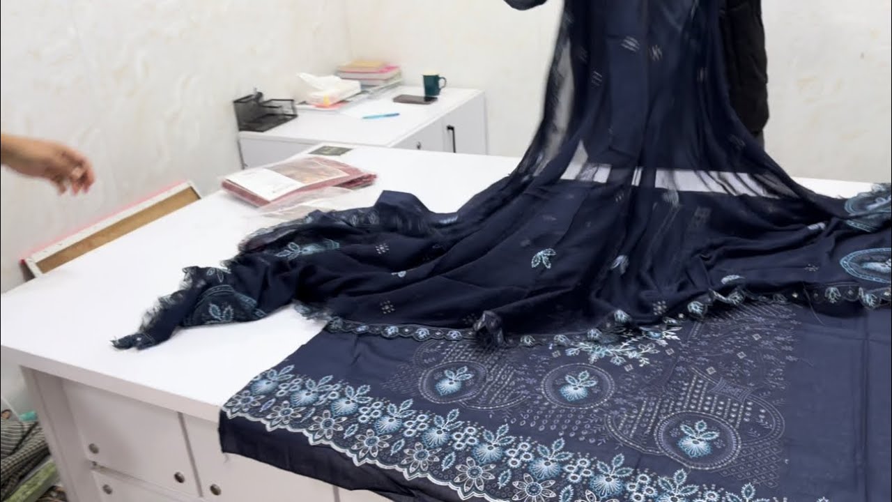 BAMBER DUPATTA PALLU 4 PATTI SETTING | EMBROIDERED SERIES | ORIGINAL BRAND | PREMIUM QUALITY 2026