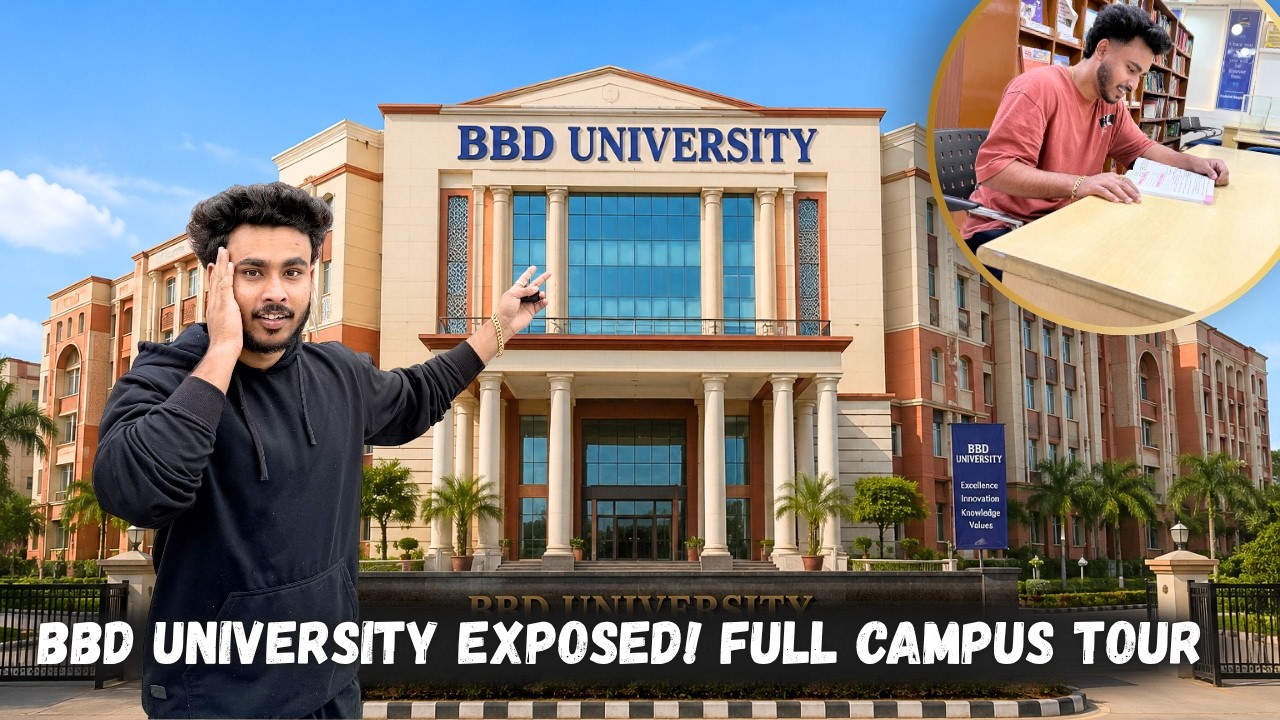 BBD University Campus Tour 2026 | Complete Campus Walkthrough & Facilities