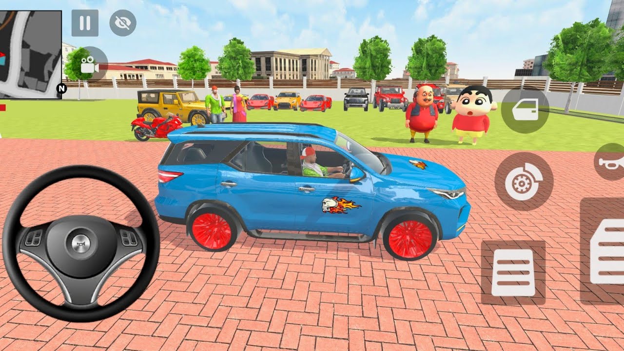 Modified Police Car 🚨 Gangster Life in Indian Streets Open WorldGame game for android 🎮 in Game