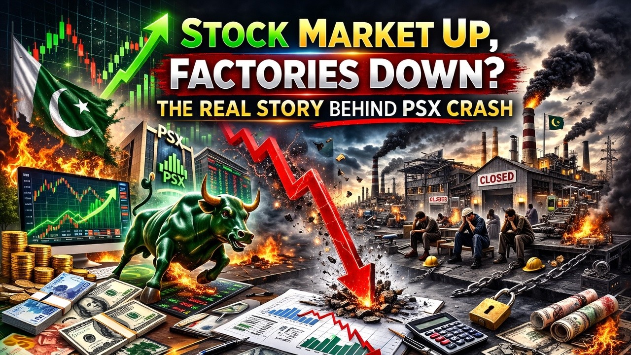 Pakistan Stock Market Crash Explained | PSX 100 Drops 6,800 Points &ndash; What&rsquo;s Next?