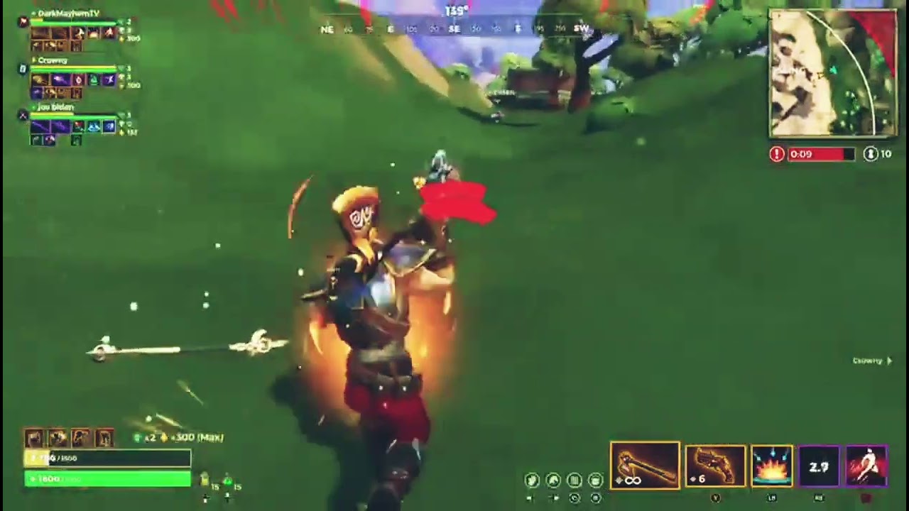 Accurate aim with throwing axe | Realm Royale Reforged