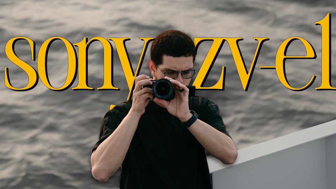 essa é a nossa nova câmera de vlog | sony zve1
