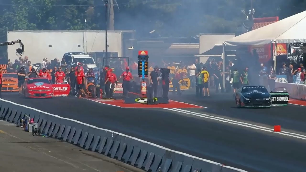 Deric Kramer, Jerry Tucker, Pro Stock, Qualifying Rnd 1, 35th annual, Northwest Nationals, Pacific R
