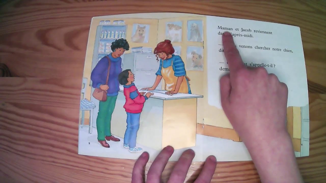 French Book Reading: Ce n'est pas notre chien!