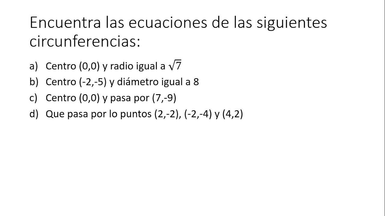 Geogebra movil Graficar circunferencia dados sus elementos