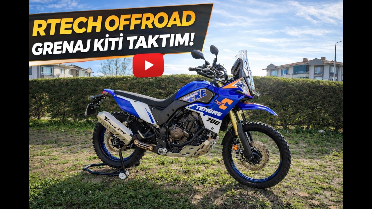 Tenere 700’e RTECH Offroad Kit Taktım! Sonuç İnanılmaz!