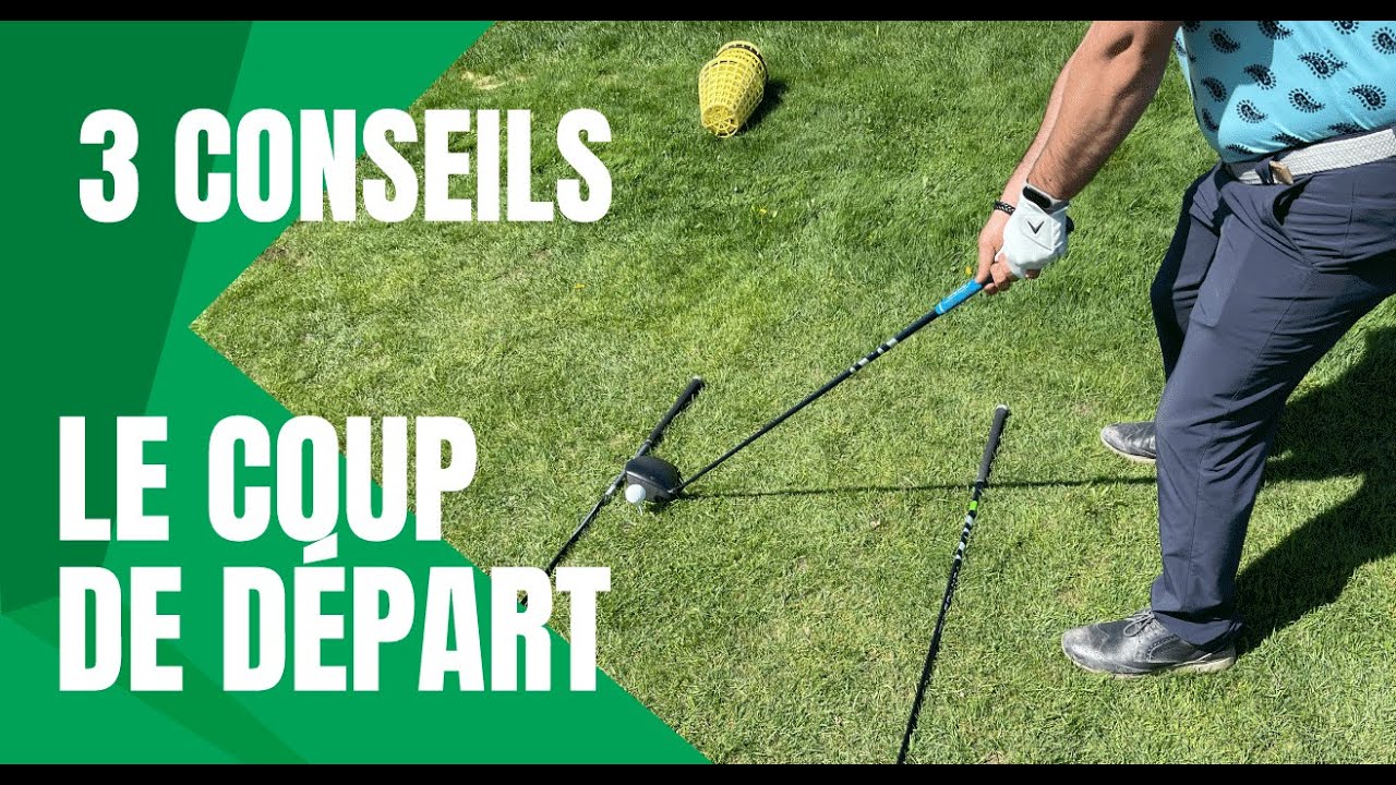 🏌🏽&zwj;♂️ Conseils de golf - le coup de d&eacute;part