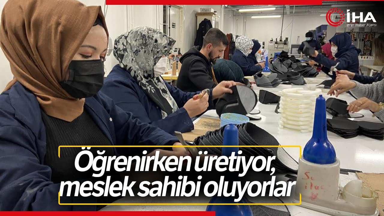 Öğrenirken Üretiyor, Meslek Sahibi Oluyorlar