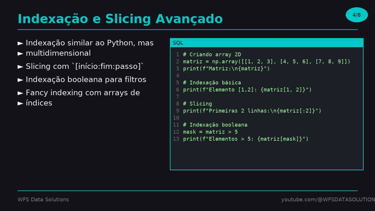 Python Parte 54 - NumPy para Computacao Numerica