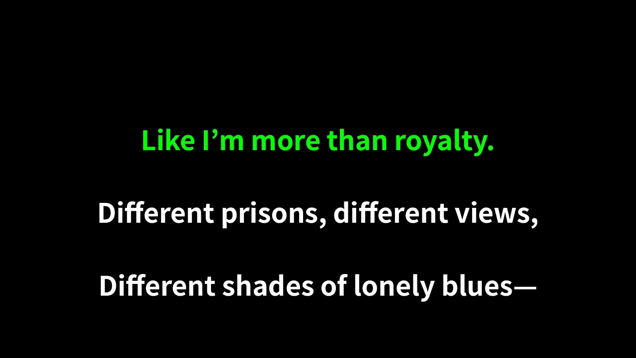 Same Sky, Different Cages (The Princess Song)