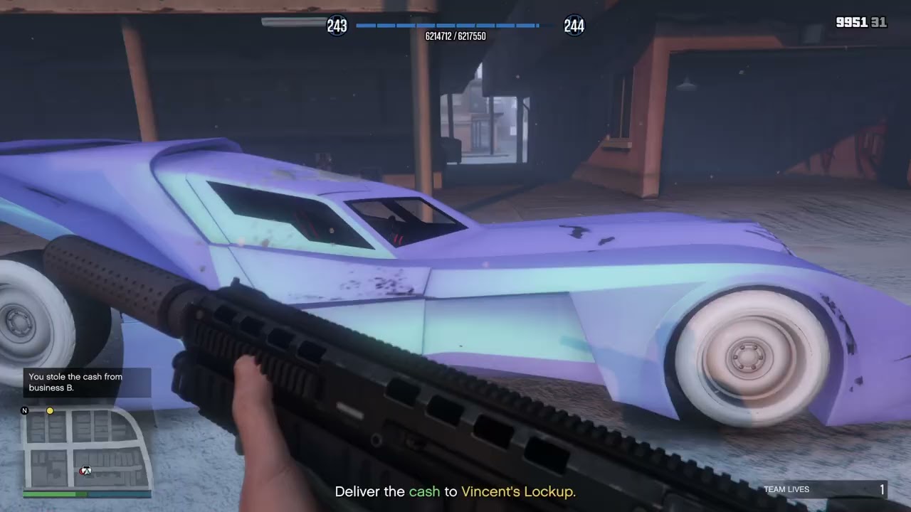 Gta 5 online Cluckin' Bell Farm Raid heist part 1