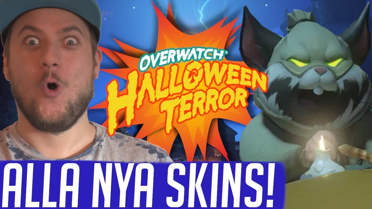 ALLA NYA SKINS - HALLOWEEN TERROR 2018 [Overwatch]