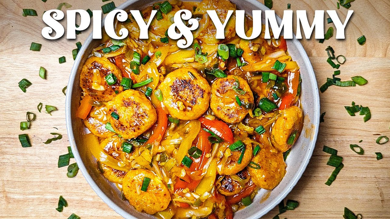 30-Min Easy Veg Pan-Fried Manchurian