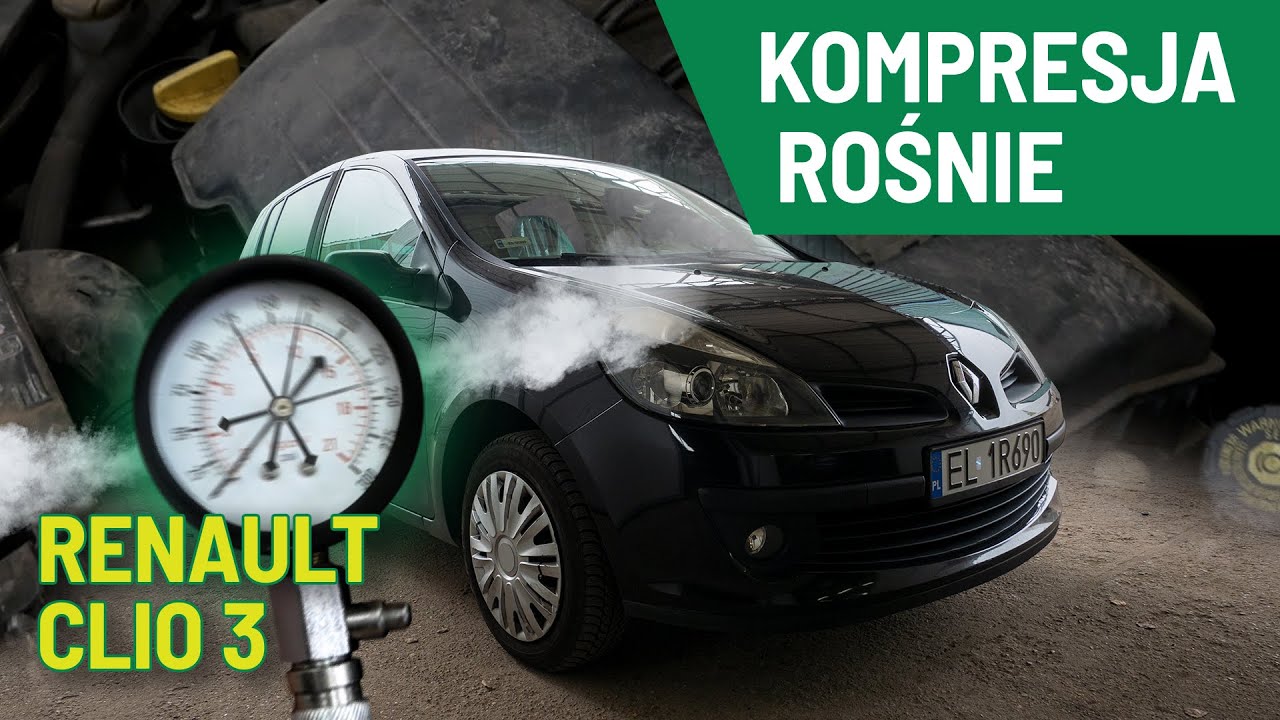 Renault Clio 3 - poprawa kompresji z TEC 2000