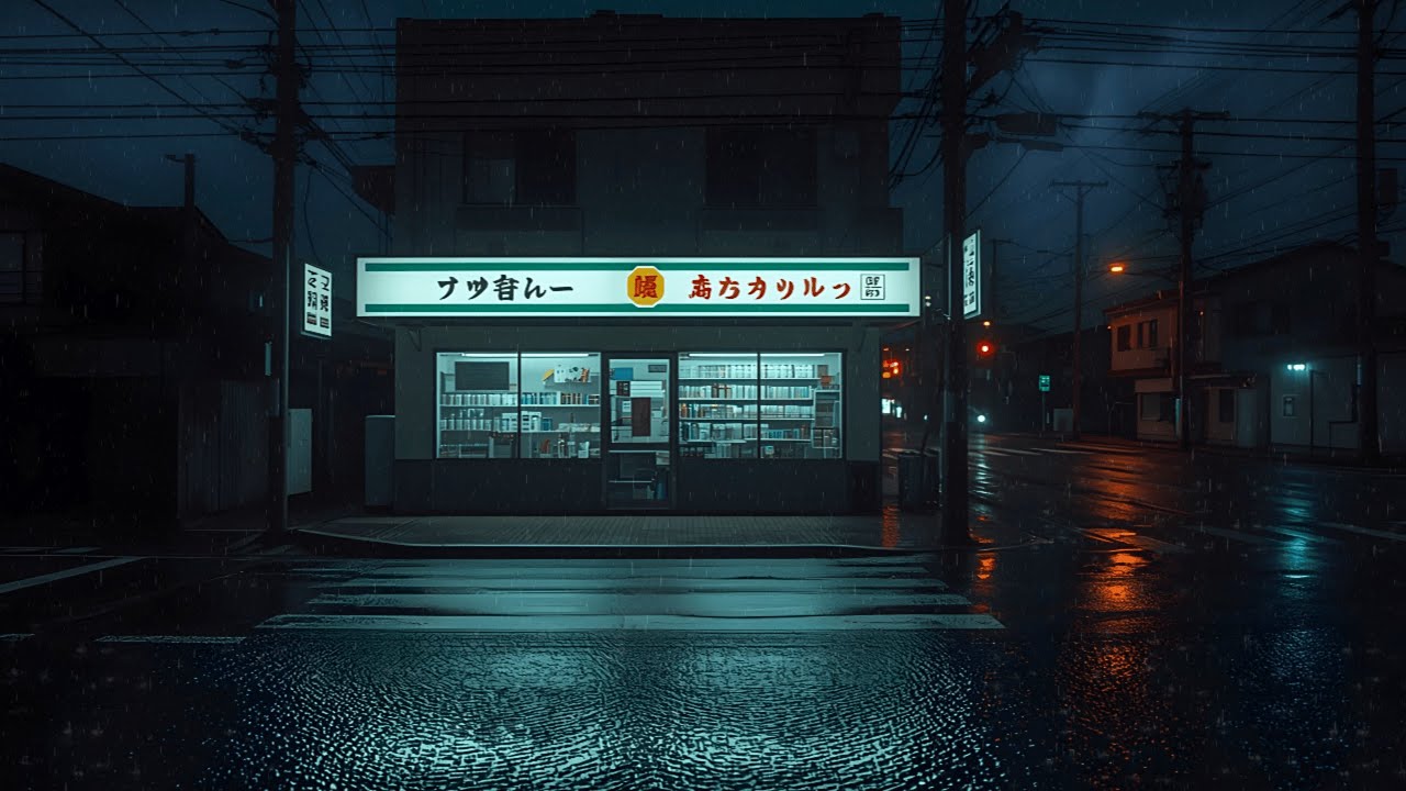 Rainy Night in Tokyo ☔ Relaxing Lofi Beats to Relax, Study & Focus