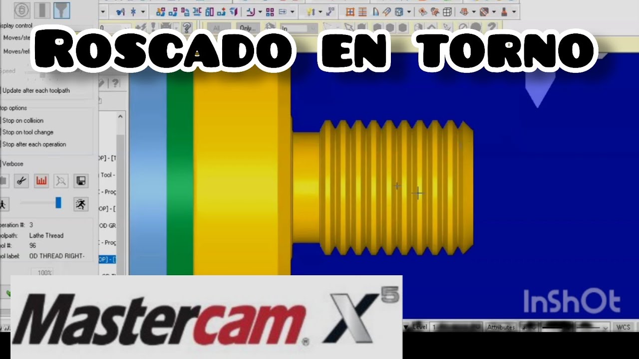 Roscado Fácil. MasterCam #2 torno