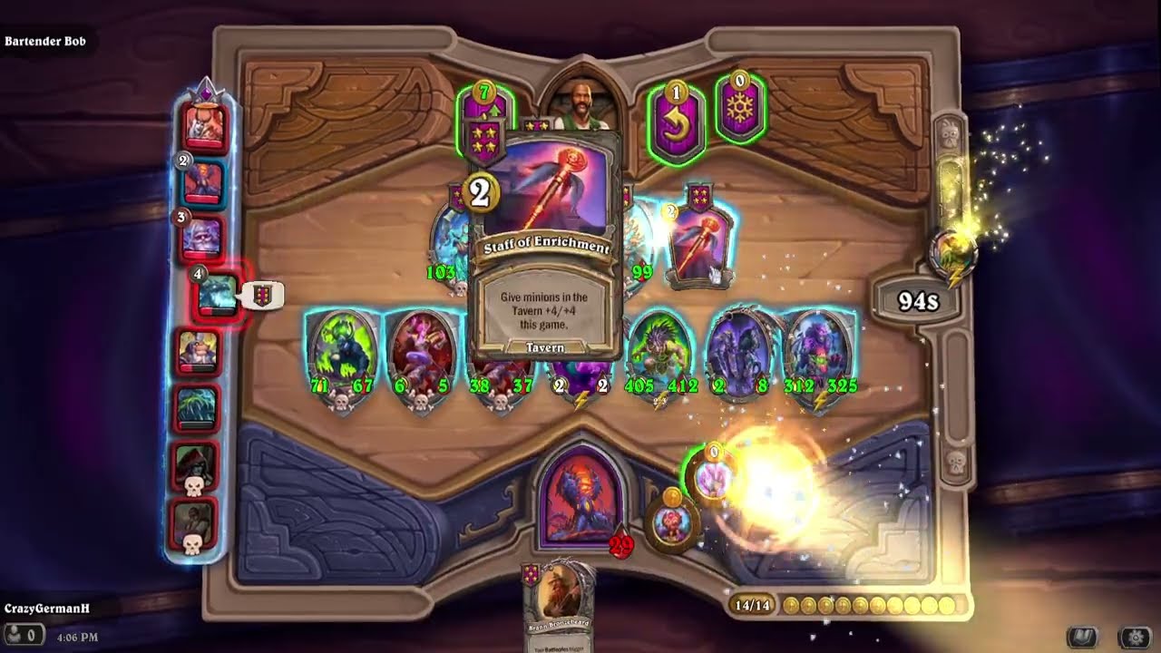 Hearthstone Battlegrounds Android Gameplay #261 - THIS N’ZOTH BUILD DIDN’T EVEN NEED BARON!