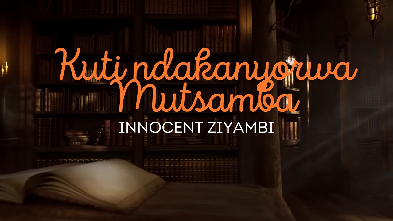 Kuti ndakanyorwa mutsamba