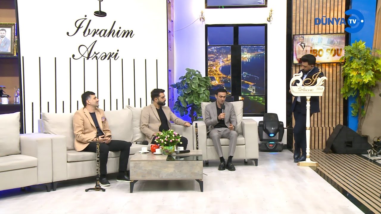 İbrahim Vaqifoğlu - Əhliman Manafoğlu - Elsevər Muradov DTV  İbo Şou 28 04 2025 İbrahim Azəri