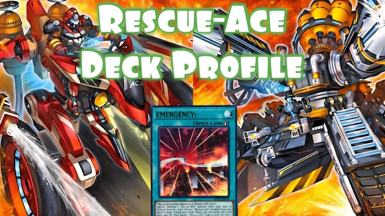 Обзор колоды Yu-Gi-Oh Rescue Ace (Post Burst Protocol) 2026 года