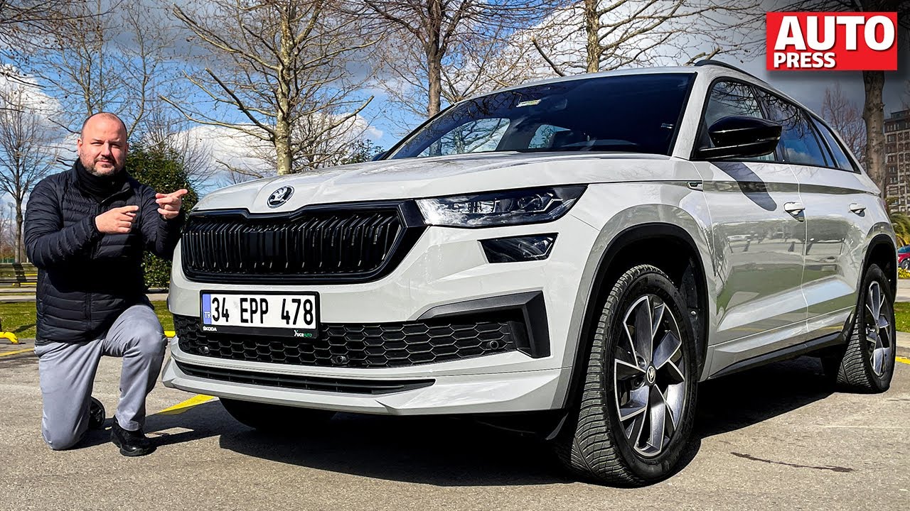 Skoda Kodiaq Sportline Test Sürüşü | 1 Milyon TL'lik, 7 koltuklu aile SUV'u | Sinan Sertoğlu