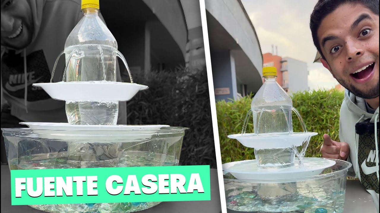 Como hacer una fuente de agua casera y potente !