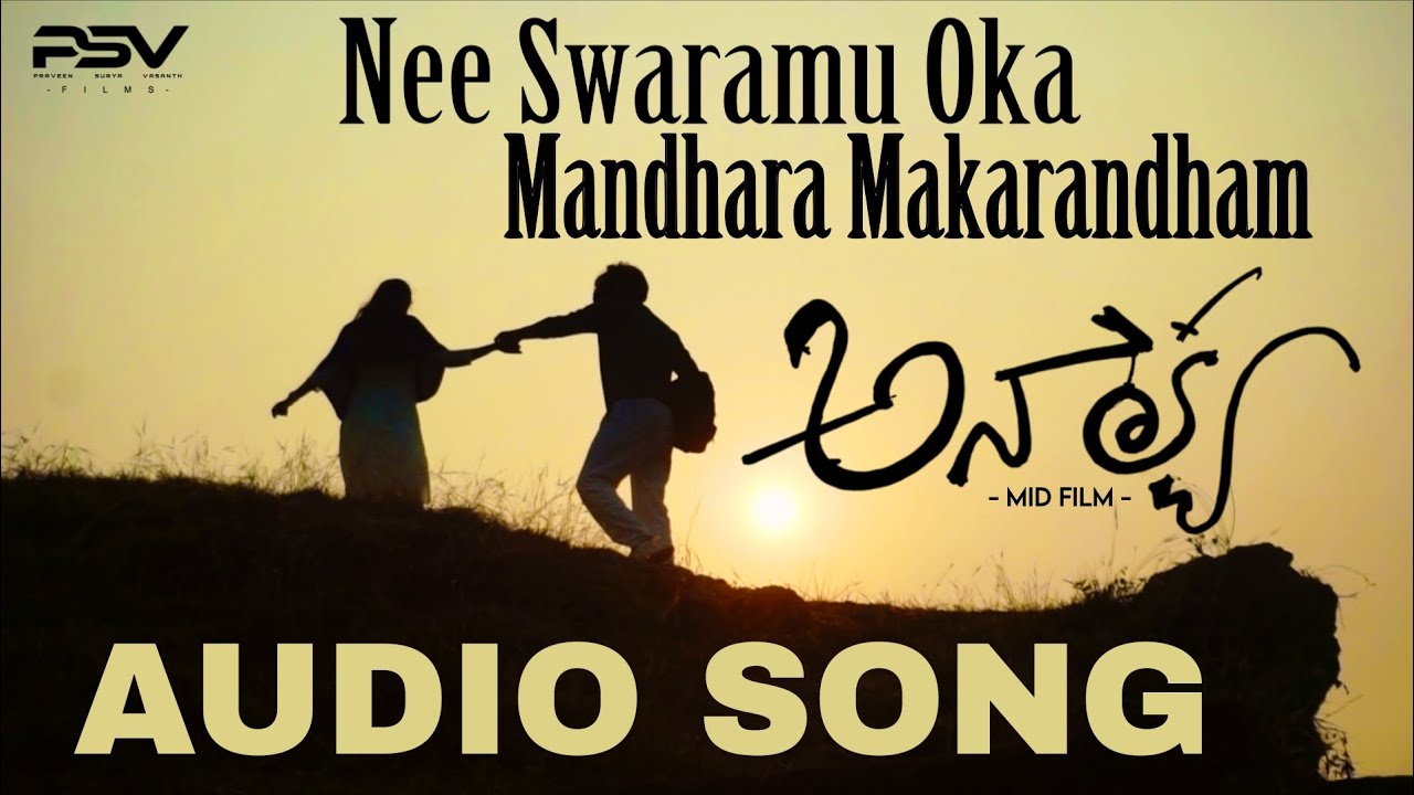 NEE SWARAMU OKA MANDHARA MAKARANDHAM _ AUDIO SONG _ From ANAKYA (Mid Film)