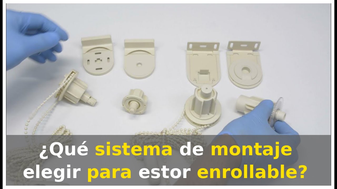 Comparacion sistemas de montaje estores enrollabes puntogar