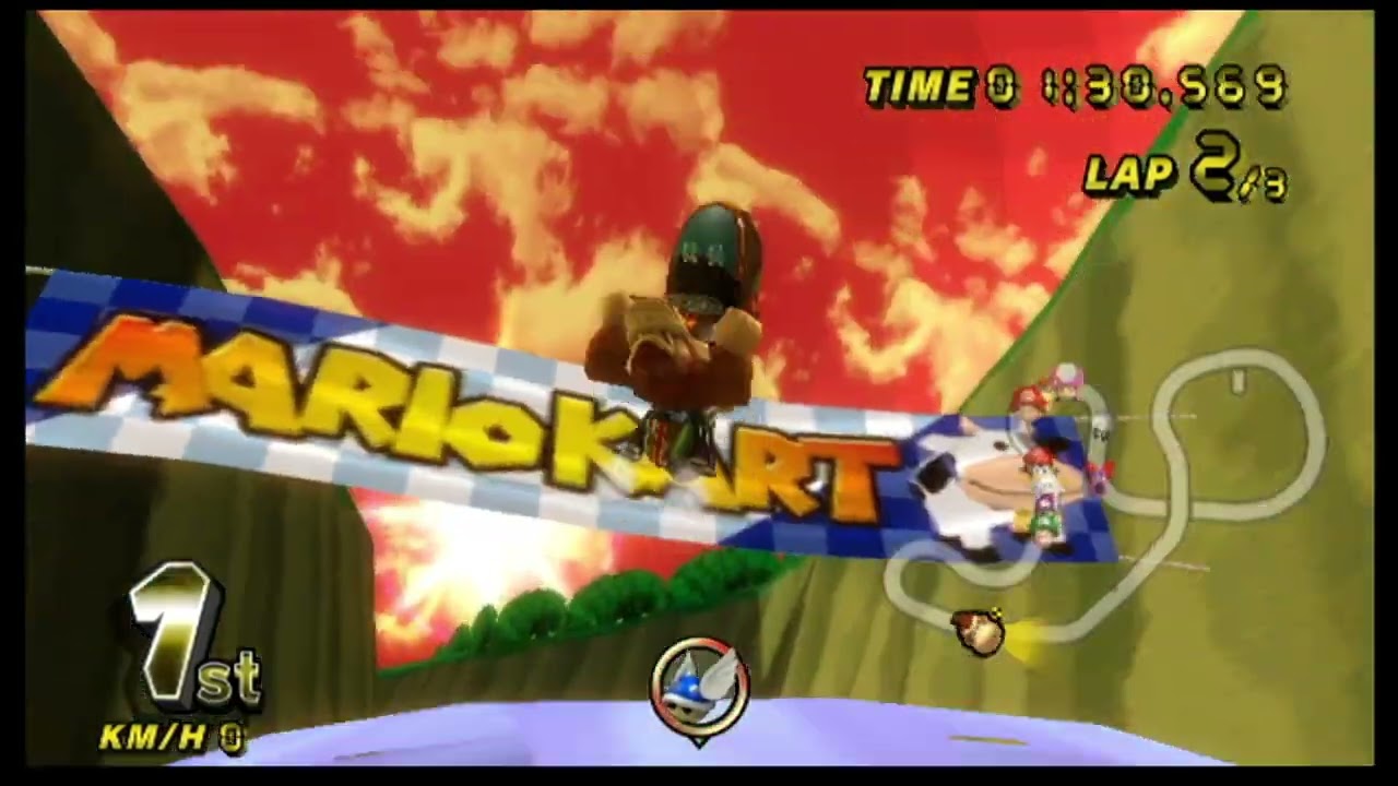 MKWii: Sunset Pass (pokey-424) (v1.2)