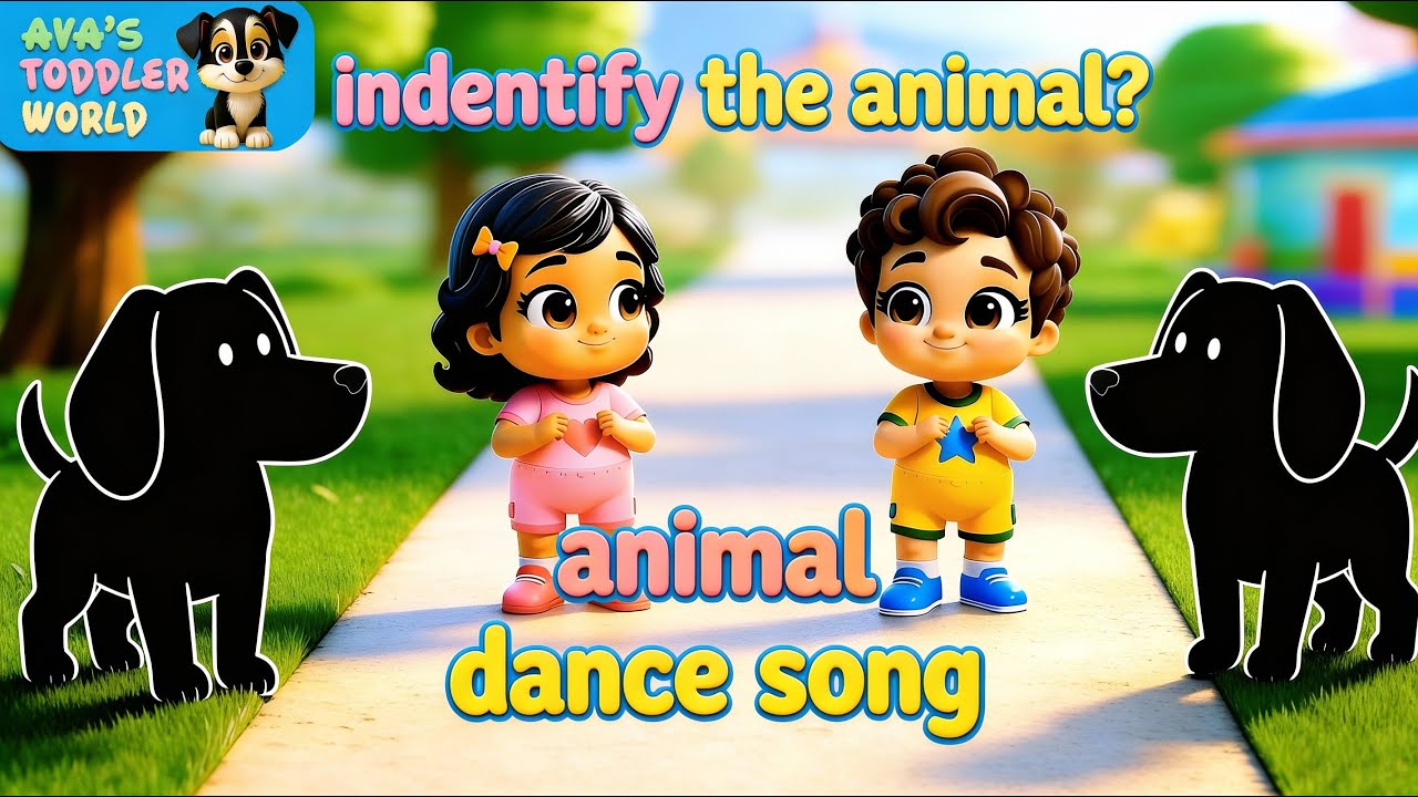 Identify the animal dance song 🕺🐵 | Ava's toddler world #nurseryrhymes #animals