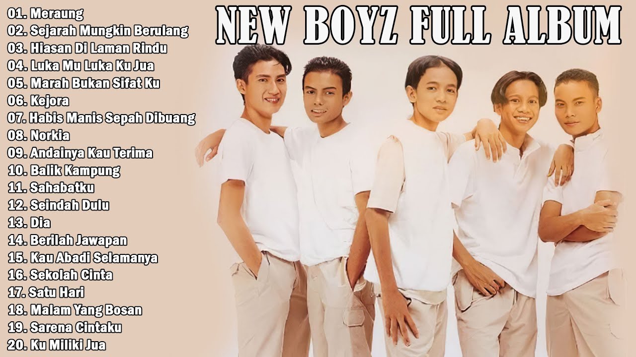 Tembang 90an New Boyz - Full Album Terbaik New Boyz