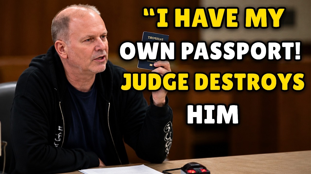 Sovereign Citizen Thinks His Fake Documents Will Save Him &mdash; Judge DESTROYS Him