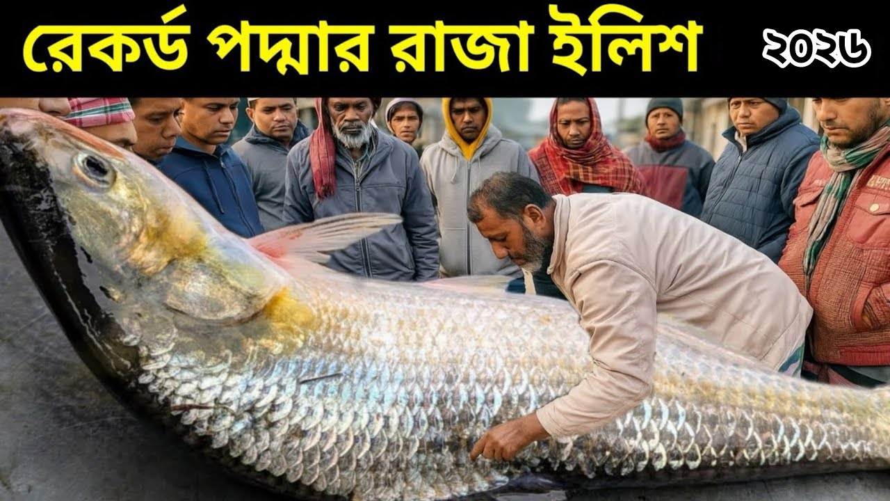 ২৬ সালে এই ইলিশ দেখা যাবে কউ কল্পনাও করেনি। রেকর্ড পরিমান ইলিশ মাছ ধরা পরেছে।Today Moinutghat fish