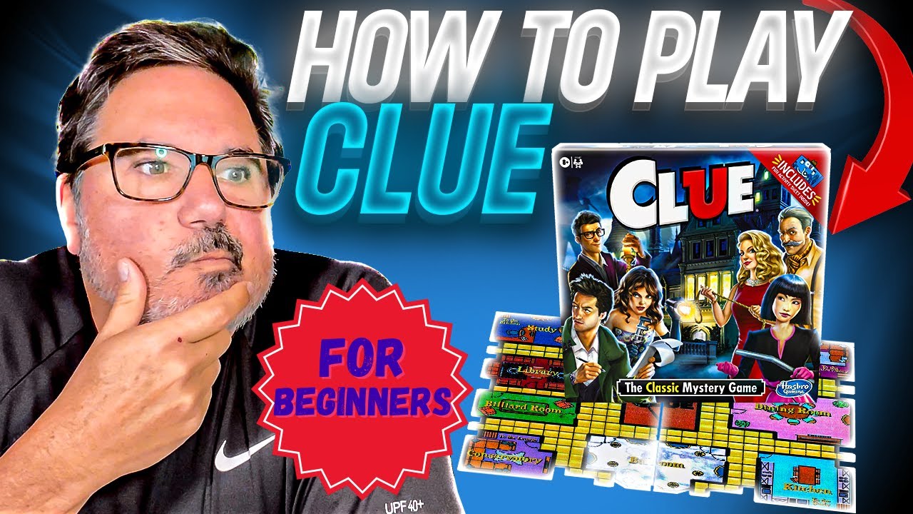 Как играть в Cluedo - (Cluedo) для новичков и тех, кто играет впервые - СУПЕР ПРОСТО для настольн...
