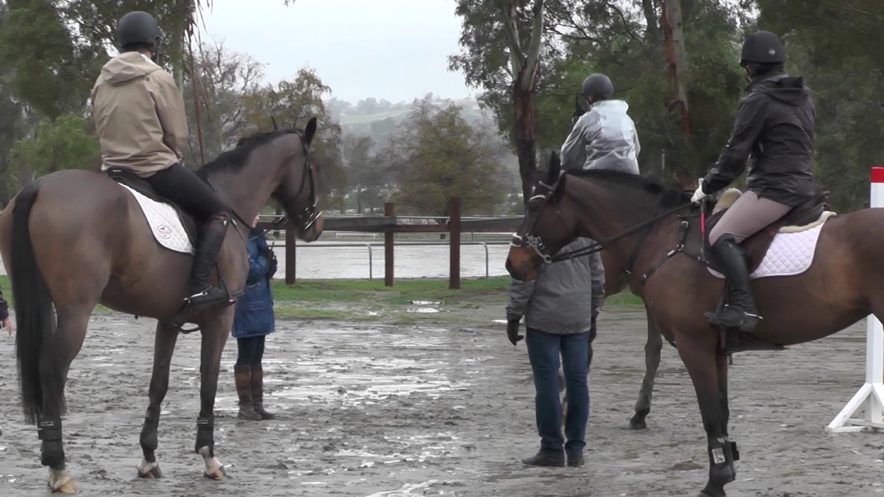 Robyn Fisher with Ian Stark Friday Galway Downs January 2017
