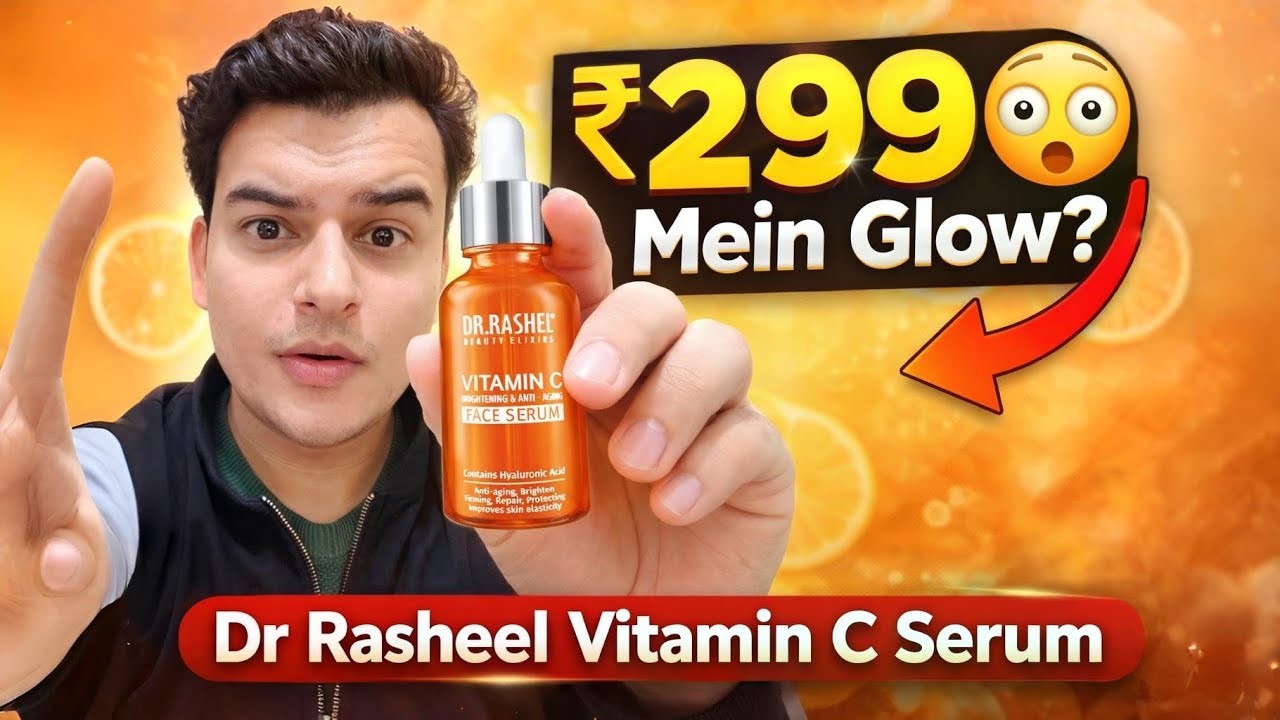 DR Rashel Vitamin C Serum for Face Review | Top Vitamin C Serum | Dr Rashel Vitamin C Serum