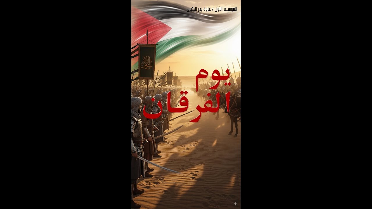 الموسم الأول (الحلقة الأولى)I يوم الفرقان: أحداث غزوة بدر الكبرى The Great Battle of Badr