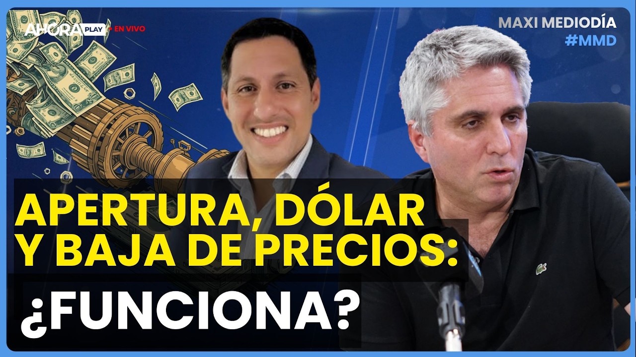 APERTURA, DÓLAR Y BAJA DE PRECIOS: ¿ESTÁ FUNCIONANDO? I Maxi Montenegro #MaxiMediodía