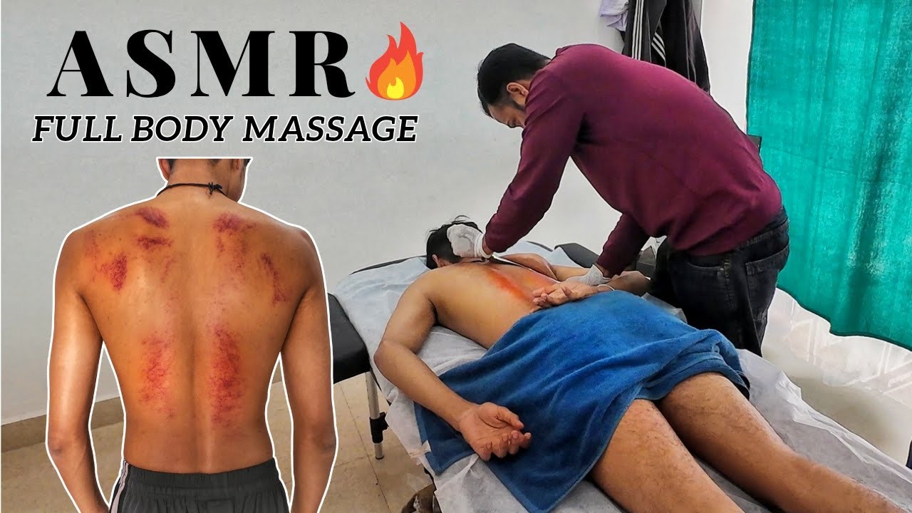 ASMR:🔥 I Got an Intense Deep Tissue Massage by An Expert 💆‍♂️