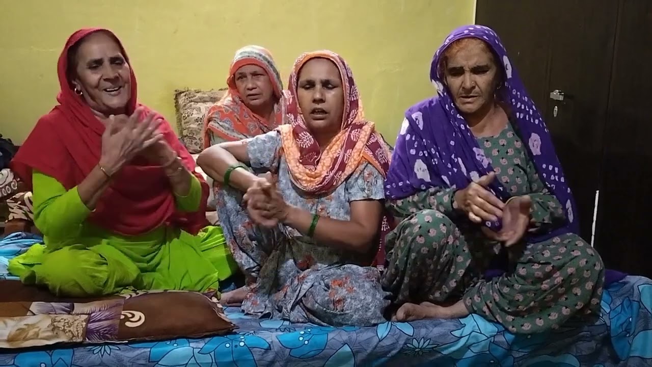 यो कृष्ण बरसण लागया जब गलया पाटड़ा भात का #कृष्ण भाती#trending 💐