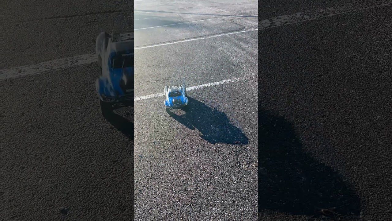 Slayer pro ￼4x4)big block 4.6 Hpi lil fall🍂🍁🍃🏎️ running an tuning #traxxasracing #nitro #rccar #