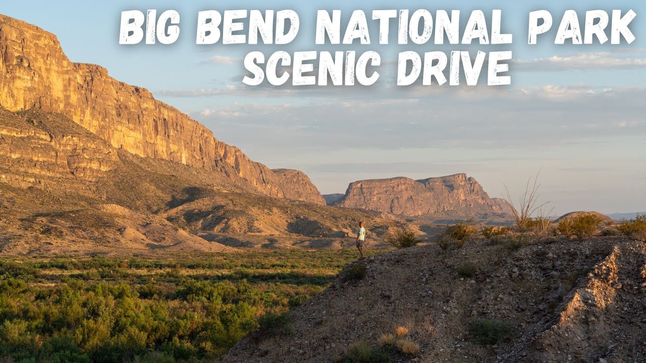 Scenic Drive in Big Bend National Park - Ross Maxwell Scenic Road