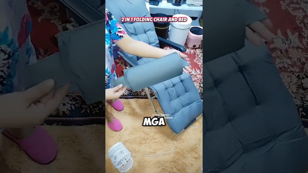 2 in 1 Folding Chair and Bed