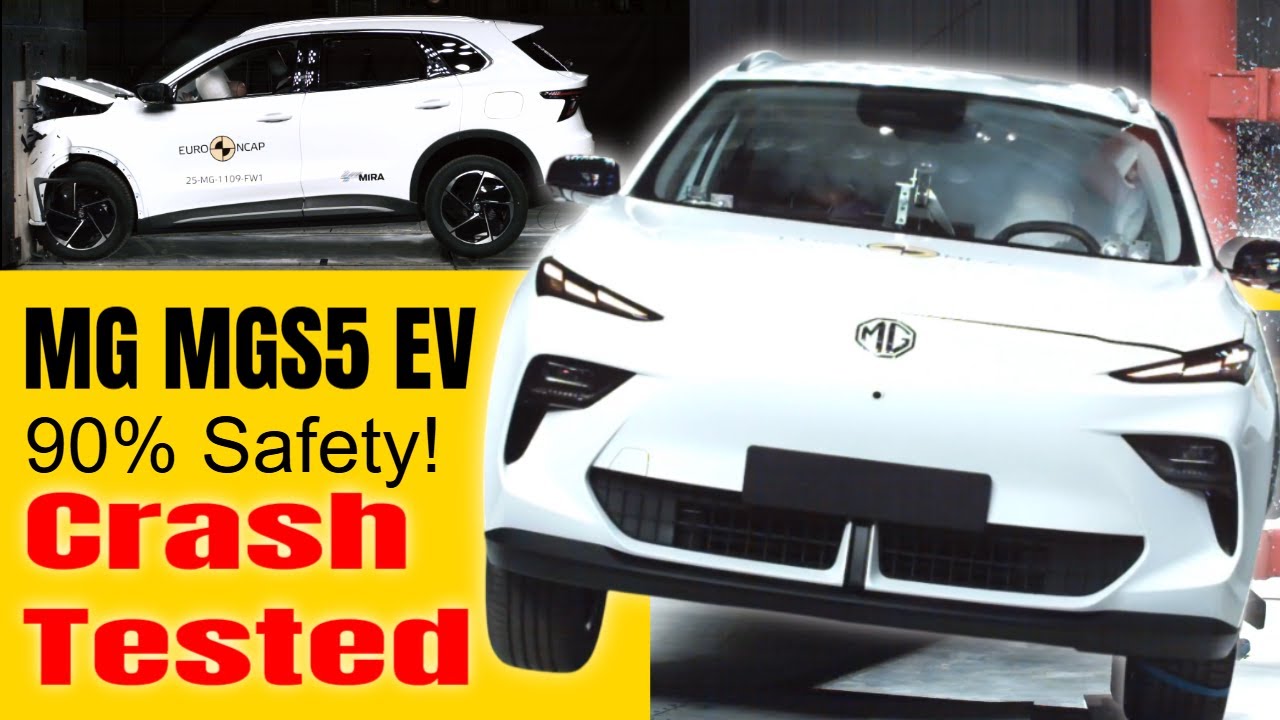 2025 MG MGS5 EV Safety Test Results Surprise Everyone