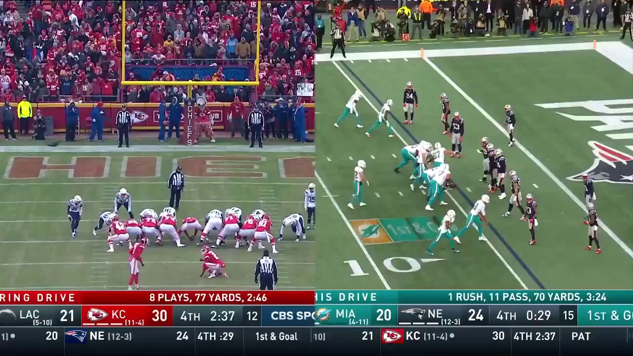 2019 Week 17 - Kevin Harlan Hilariously Calls 2 Games At Once