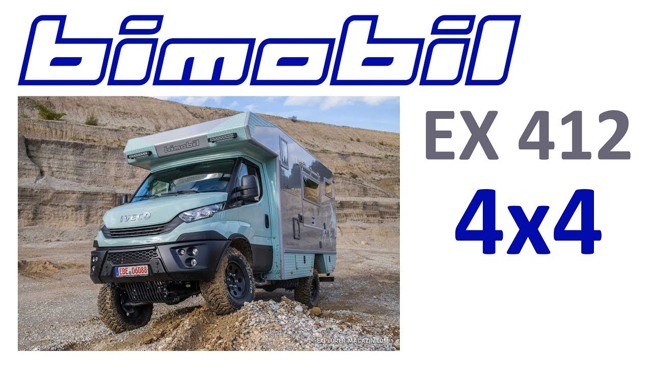 Автодом 4х4 на базе IVECO Bimobil  EX 412